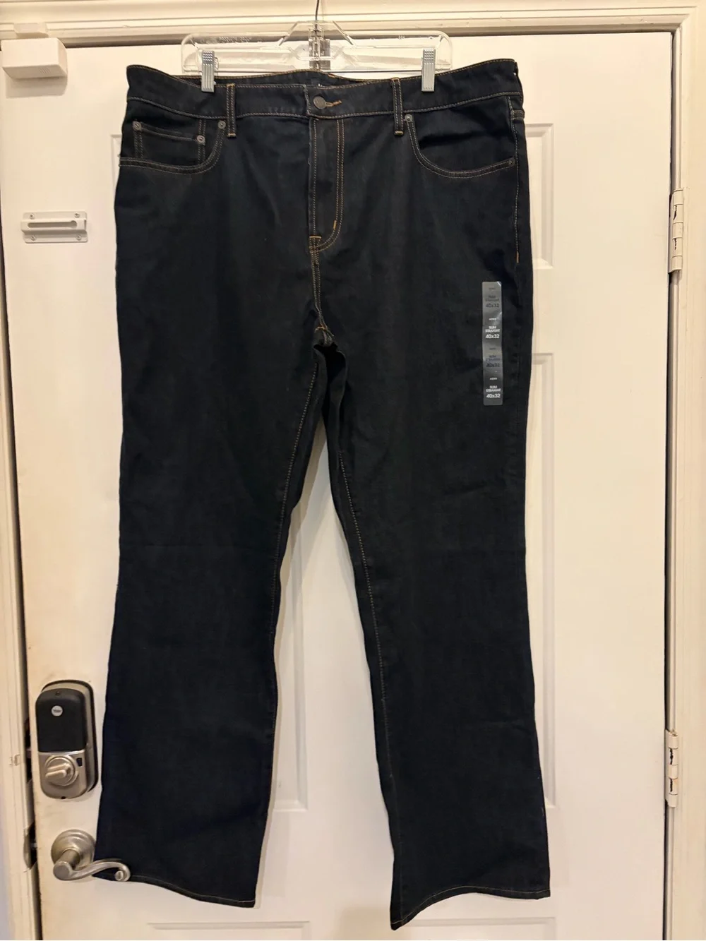 Aeropostale Men's Dark Indigo Straight Jeans